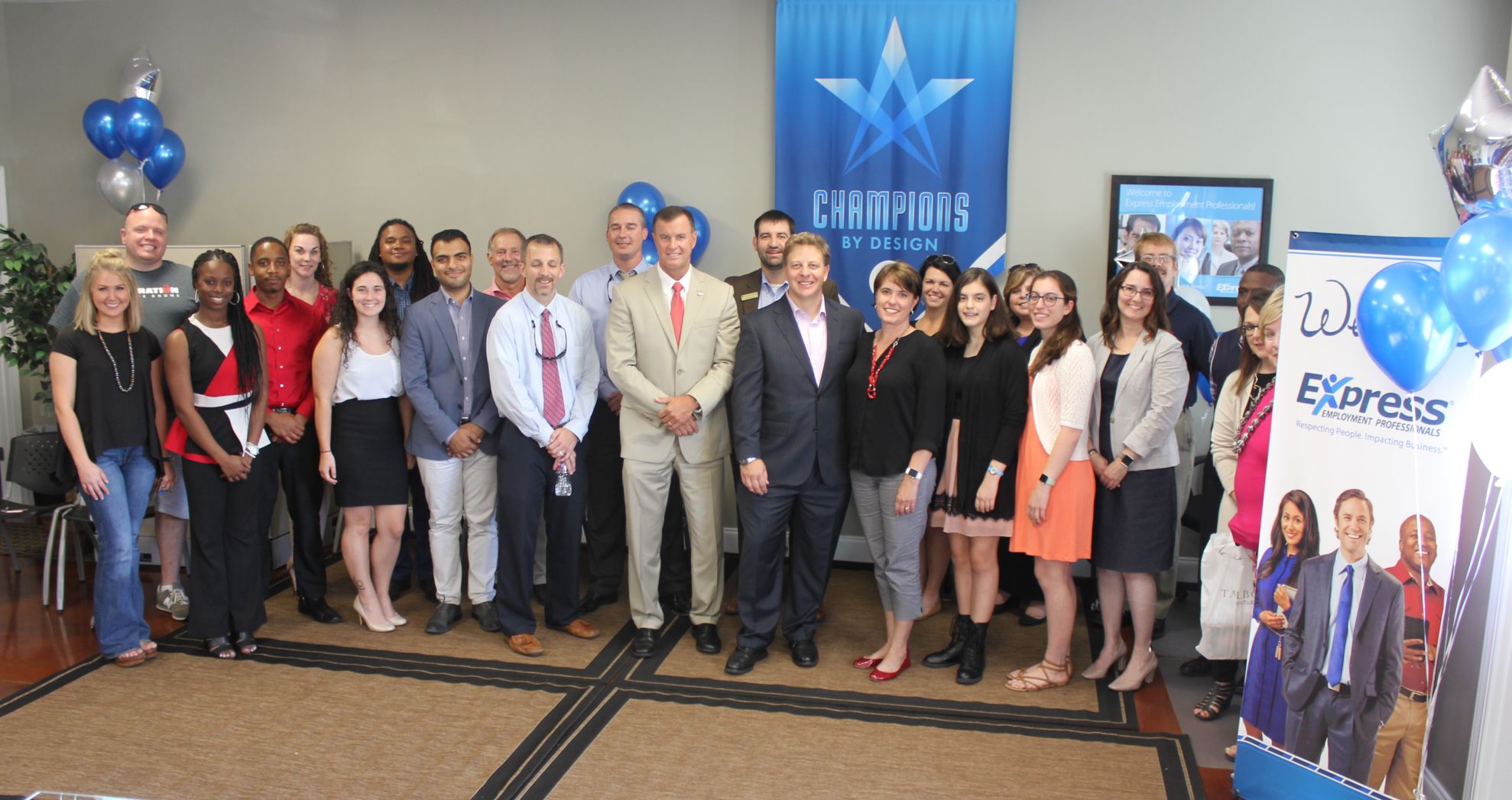 Express Professionals celebrates anniversary